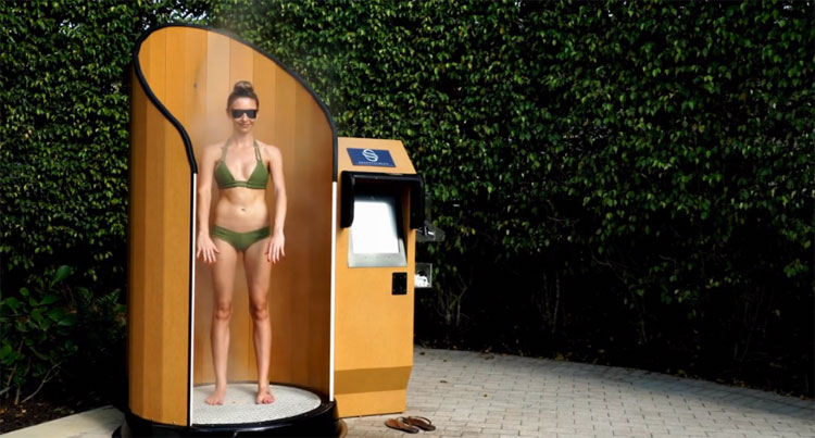 Máy thoa kem chống nắng SnappyScreen.