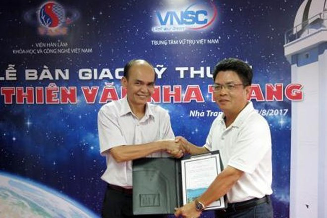 Toàn cảnh đài thiên văn thuộc Trung tâm Vũ trụ Việt Nam