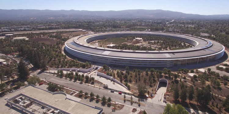 Chiêm ngưỡng trụ sở mới hình phi thuyền siêu đẹp của Apple