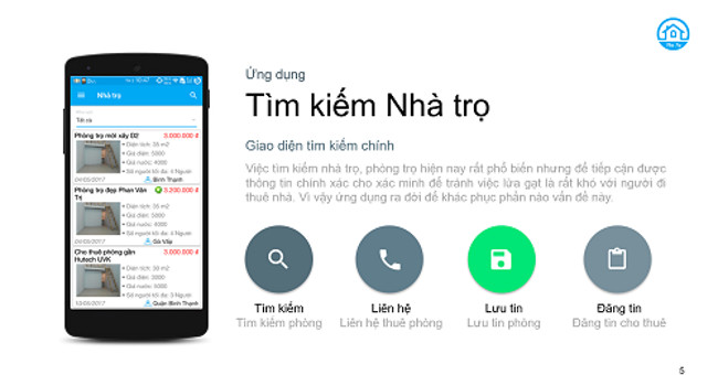 Ứng dụng thông minh giúp tân sinh viên tìm nhà trọ an toàn