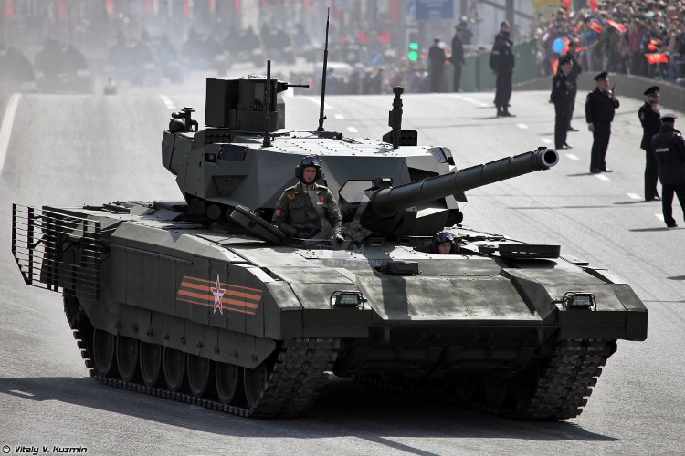 Siêu tăng Armata Nga có thể chiến đấu trên... sao Hỏa