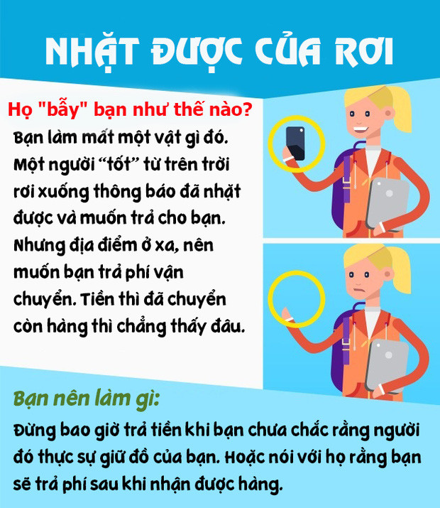 Đây là 6 mánh lừa gạt phổ biến mà chúng ta rất dễ mắc phải