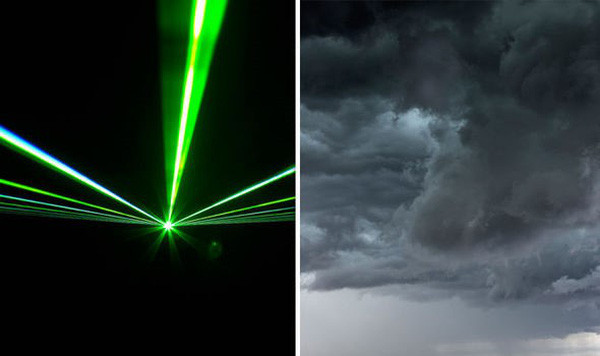 Các nhà khoa học có thể điều khiển thời tiết bằng tia laser