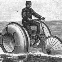 Những mẫu xe đạp trên nước độc đáo của người xưa