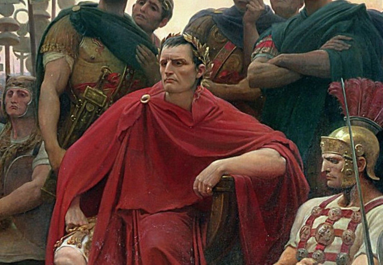 Caesar được tôn làm nhà lãnh đạo tối cao của La Mã năm 44 TCN.