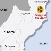 Động đất xảy ra gần khu thử hạt nhân Triều Tiên