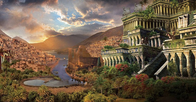 Truyền thuyết bí ẩn về Vườn treo Babylon - KhoaHoc.tv