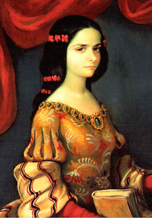 Sor Juana Inés de la Cruz biết đọc sách khi mới biết đi.