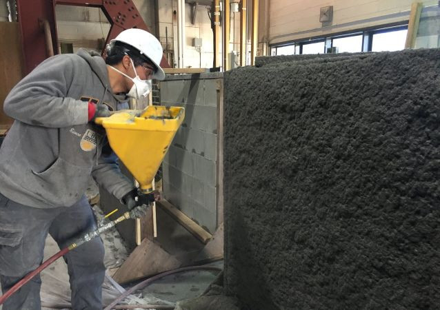 Bê tông xịt đặc biệt giúp các tòa nhà chống động đất