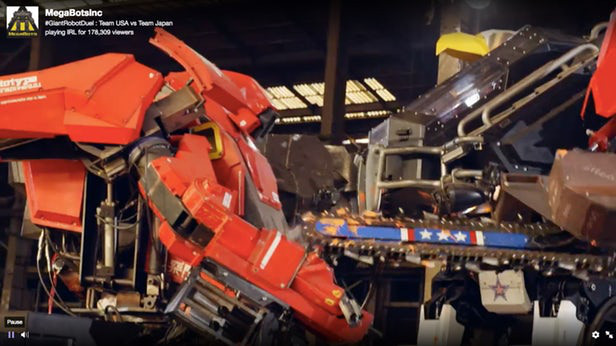 Mỹ chiến thắng Nhật Bản trong đại chiến Robot khổng lồ