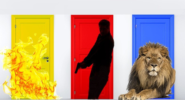 Chọn cánh cửa nào thì bạn sống sót?