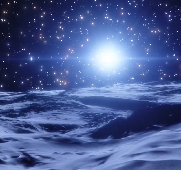 Sau một triệu năm, nhiệt độ bề mặt Trái đất giảm xuống mức -240°C.