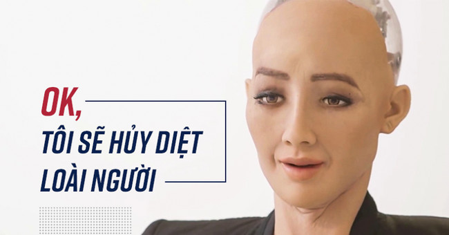 Toàn bộ cuộc phỏng vấn nữ robot Sophia: "Tôi cũng thấy sởn gai ốc..."