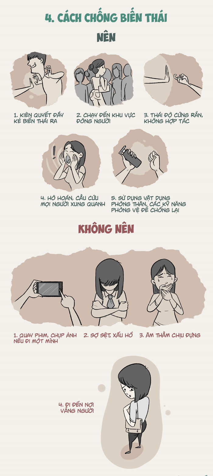 Con gái xử lý thế nào khi gặp kẻ biến thái 