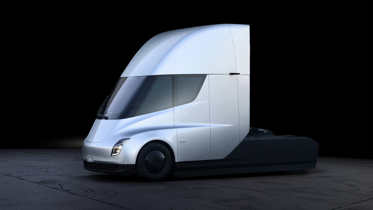 Xe tải điện của Tesla: không gương chiếu hậu, chạy 800km trong 1 lần sạc