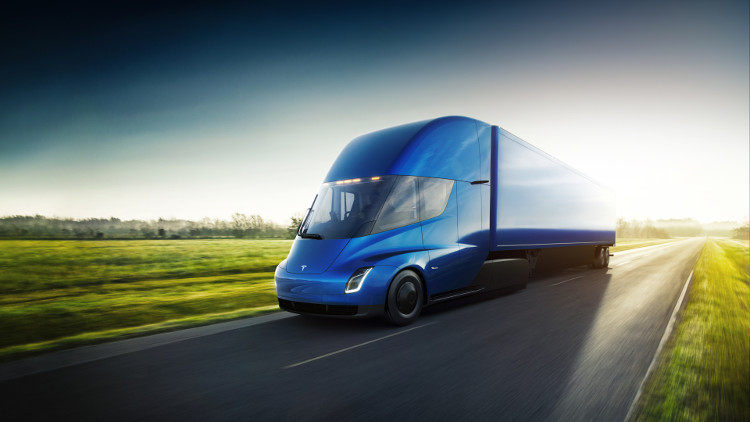 Xe tải điện của Tesla: không gương chiếu hậu, chạy 800km trong 1 lần sạc