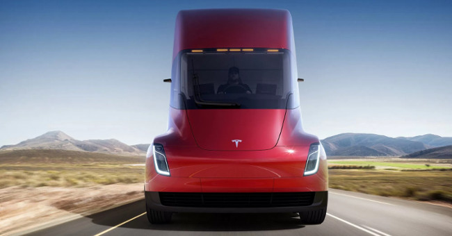 Xe tải điện của Tesla: không gương chiếu hậu, chạy 800km trong 1 lần sạc