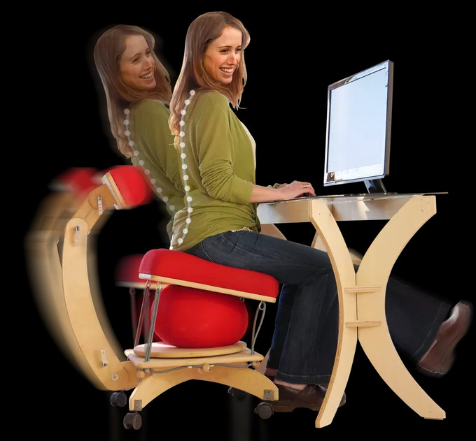 Sprang Chair - Ghế chống đau lưng cho dân văn phòng