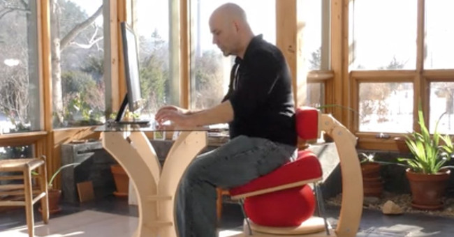 Sprang Chair - Ghế chống đau lưng cho dân văn phòng