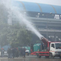 Ấn Độ thử nghiệm "vòi rồng chống khói" tại thủ đô New Delhi