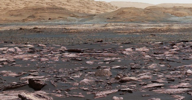 Đại dương trên sao Hỏa đã chui vào đá?
