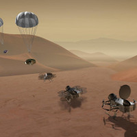 NASA tung chuồn chuồn máy lên mặt trăng của sao Thổ