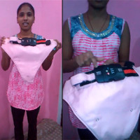 Cô gái Ấn Độ chế tạo quần lót gắn camera chống cưỡng hiếp