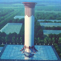 Trung Quốc xây tháp lọc không khí lớn nhất thế giới