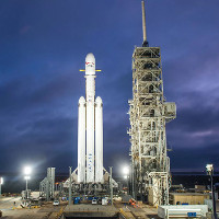SpaceX sẽ phóng tên lửa mạnh nhất thế giới lên sao Hỏa ngày mai