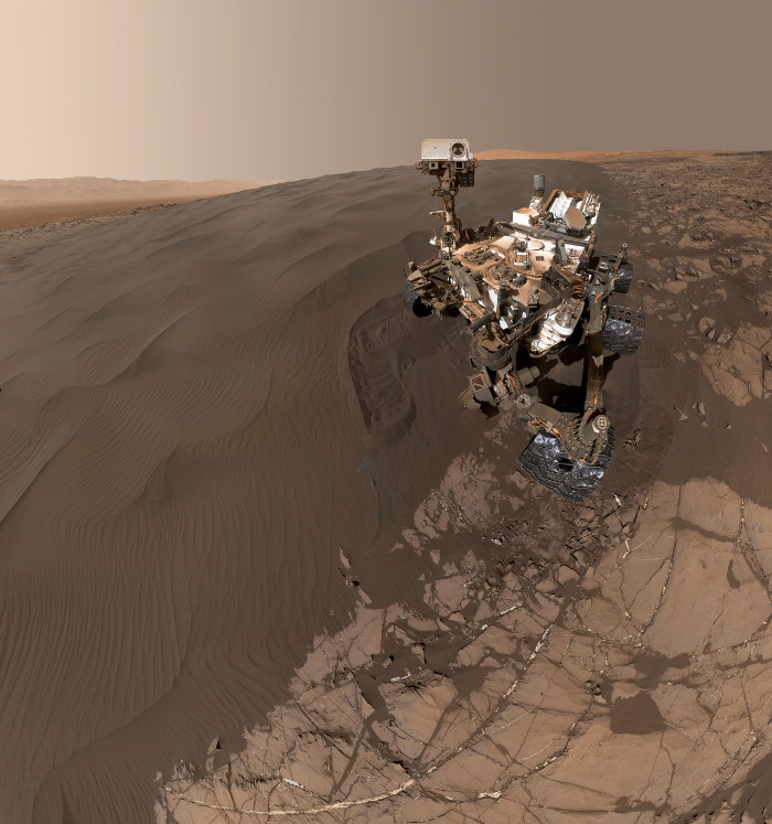 Độc đáo ảnh robot NASA 
