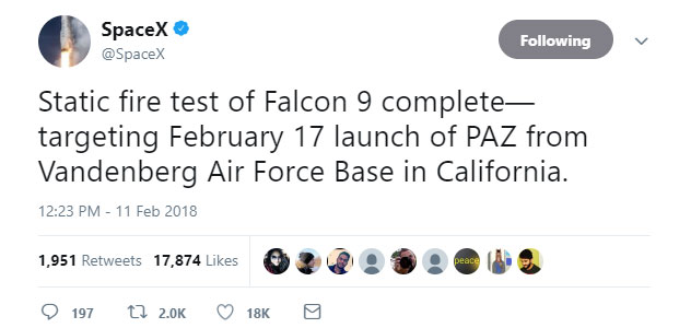 SpaceX phóng vệ tinh phát Internet, thử nghiệm dự án phát Internet toàn cầu