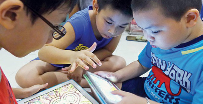 Dựa vào ngón tay người dùng, thuật toán này biết được trẻ em hay người lớn đang dùng smartphone