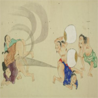 Ẩn ý bên trong bức tranh 200 năm tuổi của Nhật Bản