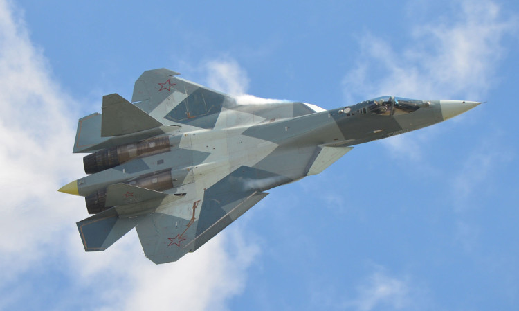 Máy bay chiến đấu đa năng Su-57 còn được biết đến với tên gọi PAK-FA (T-50).