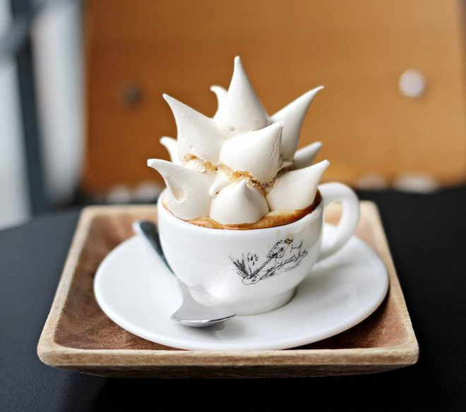 Cafe pha với than hồng, cafe trứng và những món cafe độc đáo nhất thế giới