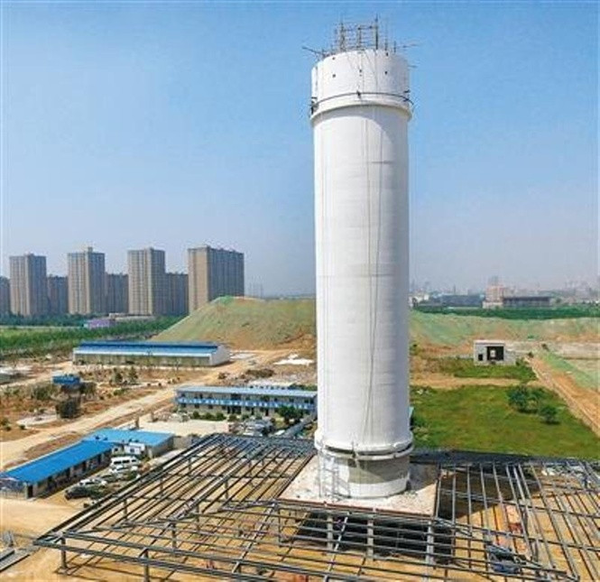 Trung Quốc vận hành thành công ống khói '