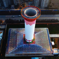 Trung Quốc vận hành thành công ống khói '"lọc" không khí ô nhiễm