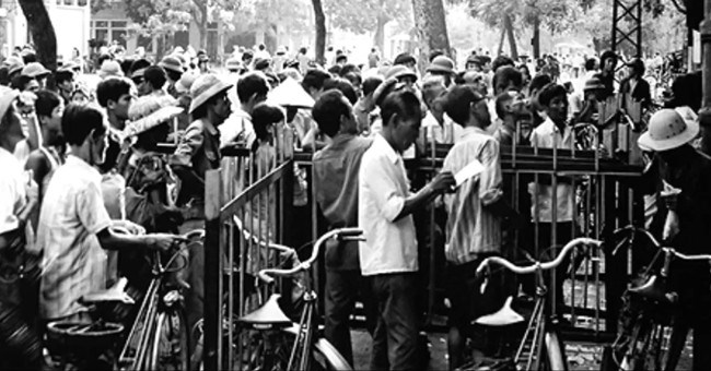 Ảnh cực hiếm về mậu dịch thời bao cấp ở Việt Nam