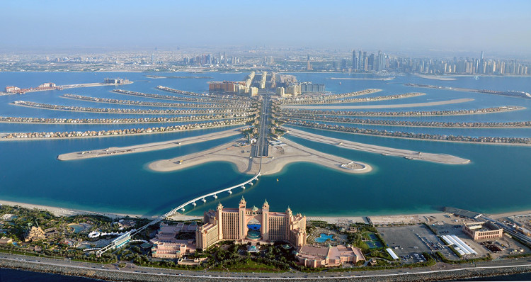 Công cuộc lấn biển xây đảo khổng lồ của Dubai