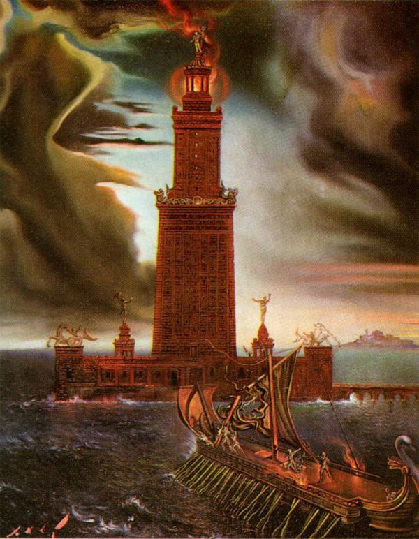 It is estimated that the construction of the Lighthouse of Alexandria cost a staggering 800 talents