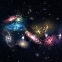 Cụm thiên hà sơ khai cách Trái Đất 12,4 tỷ năm ánh sáng