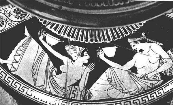 Thời thượng cổ ở Hy Lạp (2.700 năm trước), nghề mại dâm vô cùng phổ biến và công khai.