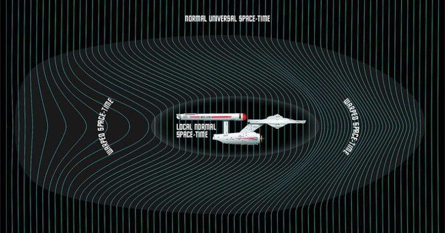 Động cơ warp drive - động cơ giúp "nhảy" thẳng đến hành tinh khác có thật hay không?