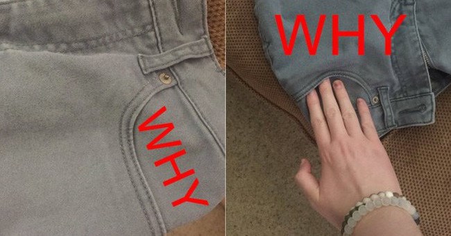 Vì sao túi trên quần áo mới mua thường bị may kín?