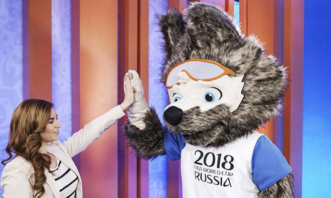 Linh vật World Cup 2018 có gì đặc biệt khiến danh thủ Ronaldo không tiếc lời khen ngợi?