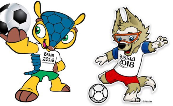Linh vật World Cup 2018 có gì đặc biệt khiến danh thủ Ronaldo không tiếc lời khen ngợi?