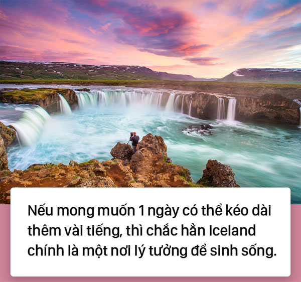 Muốn thấy mặt trời cả ngày không lặn, hãy đến Iceland!