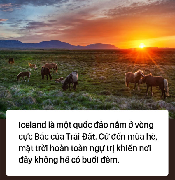 Muốn thấy mặt trời cả ngày không lặn, hãy đến Iceland!