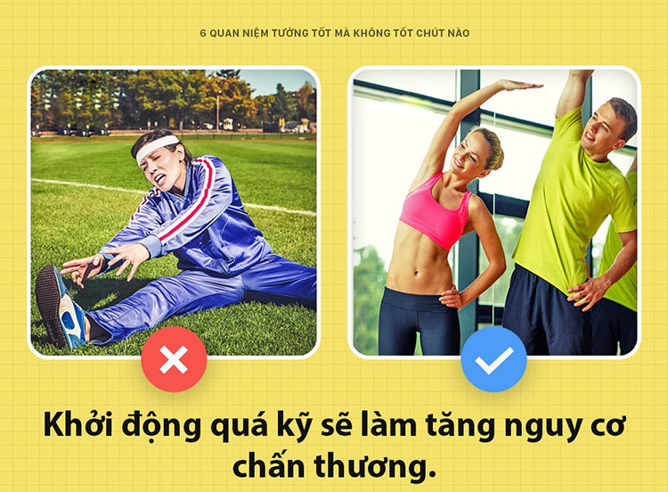 6 quan niệm sai lầm ai cũng tưởng là tốt mà không hề đúng chút nào!