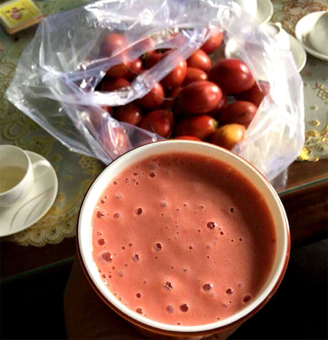 Cà chua lạ: Chua như chanh leo, thơm mùi dứa